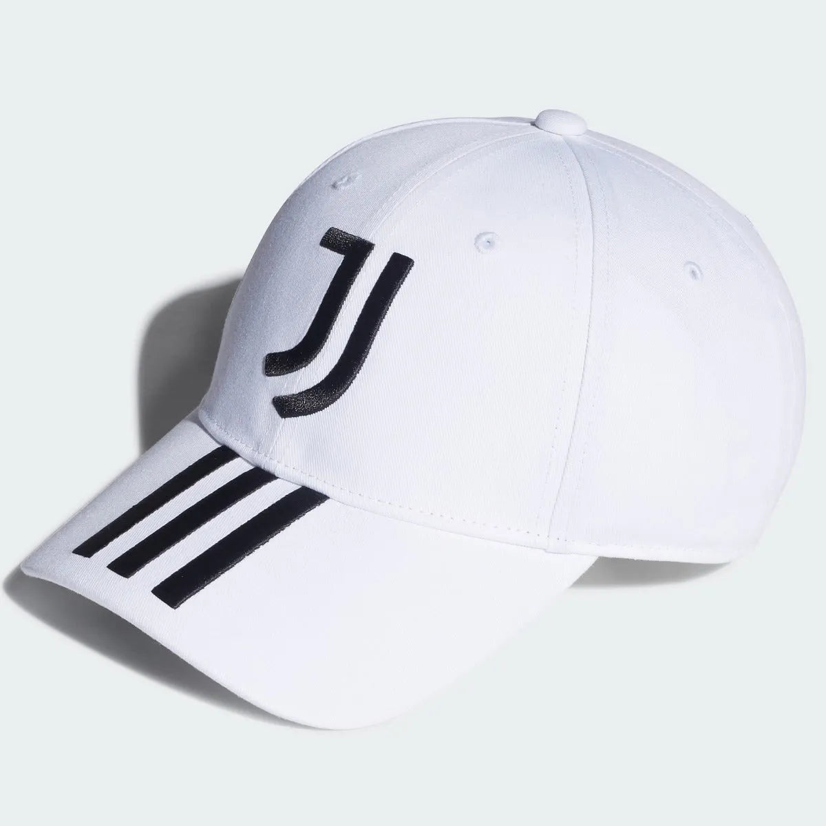 adidas 2022-23 Juventus Baseball Cap - White-Black (Front)