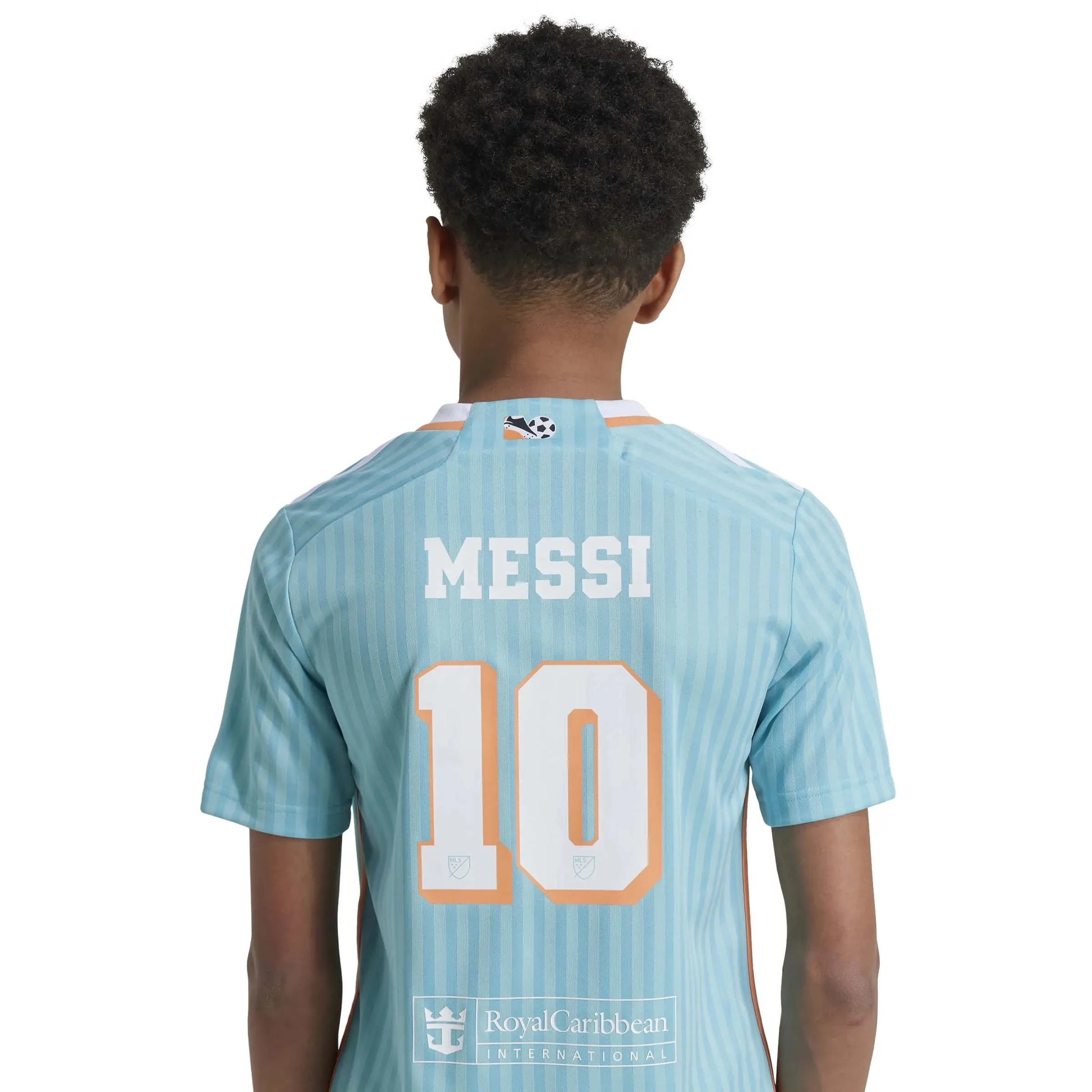 adidas 2024 Inter Miami Youth Messi #10 Stadium Third Jersey (Detail 1)