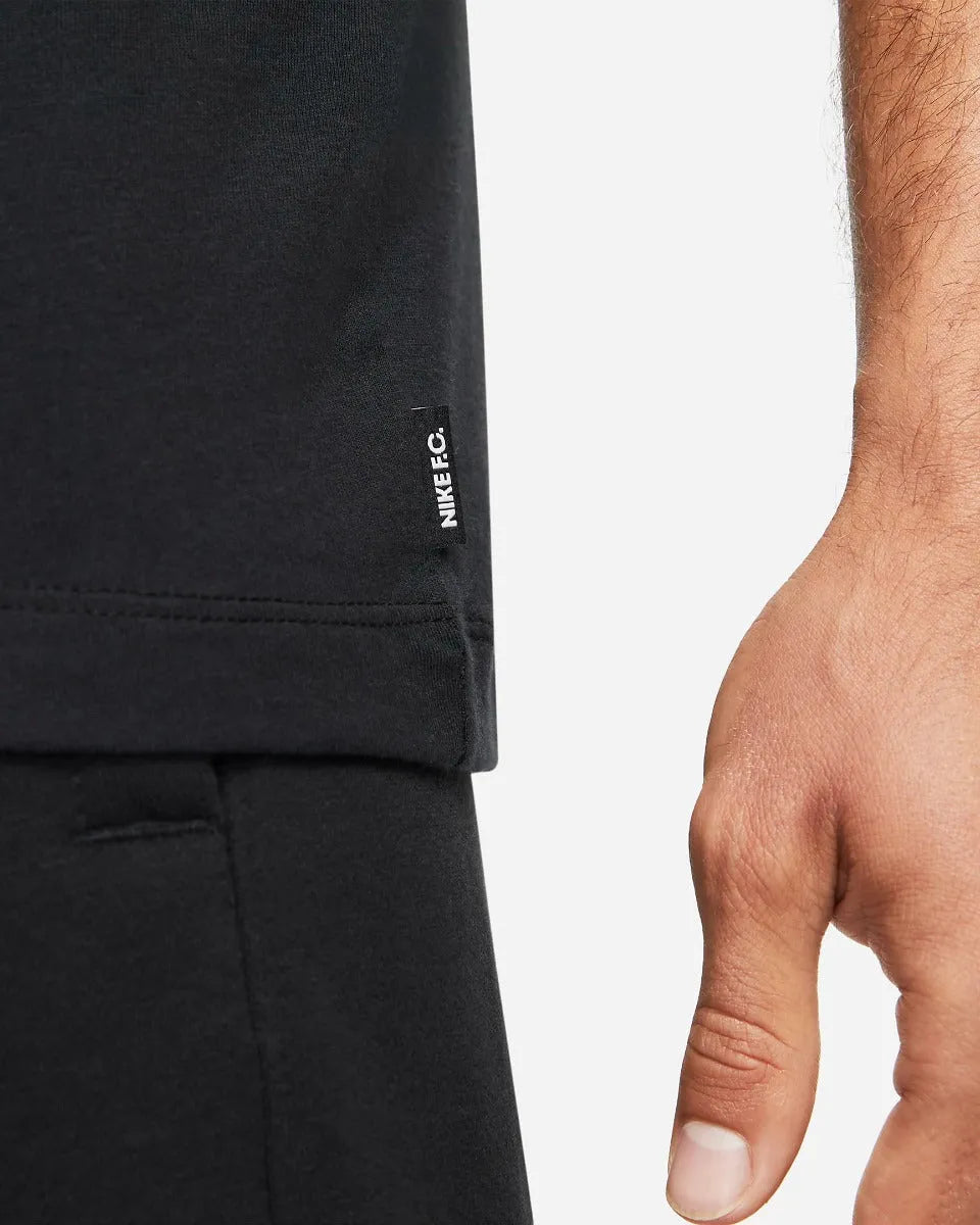 Nike FC Soccer T-Shirt - Black (Detail 2)
