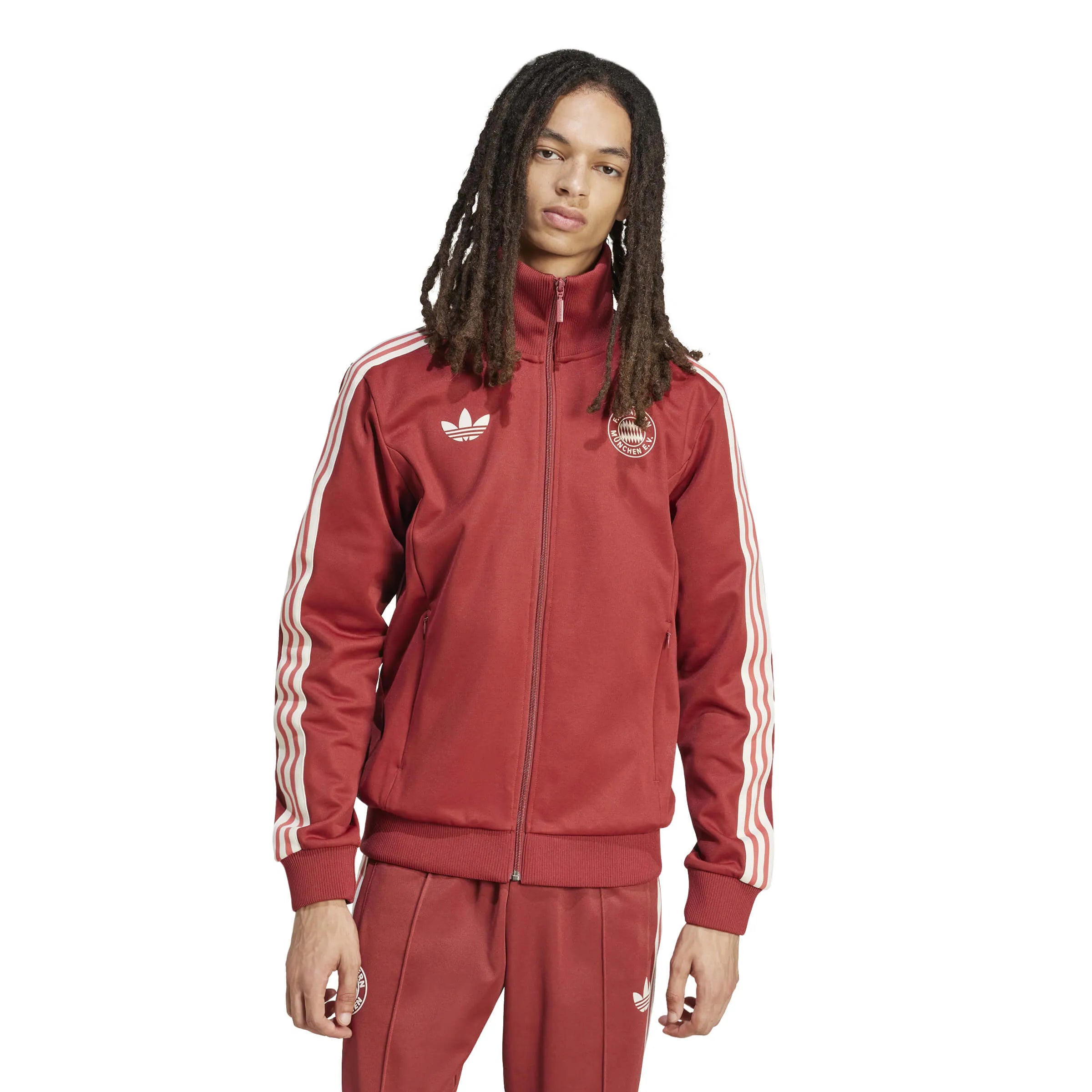 adidas 2024-25 Bayern Munich Men's Originals Track Top (Model - Front)