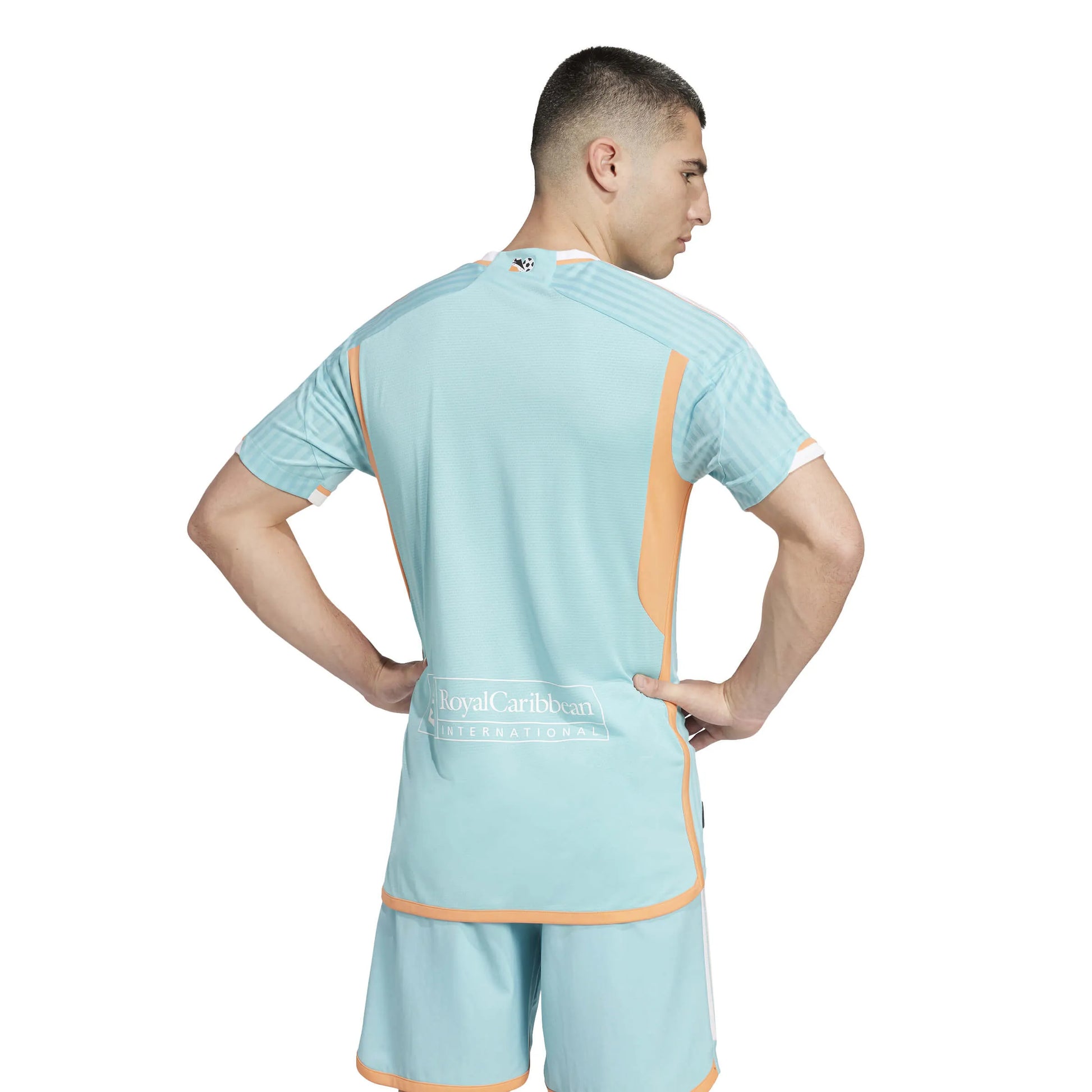 adidas 2024-25 Inter Miami Men's Authentic Third Jersey (Model - Back)