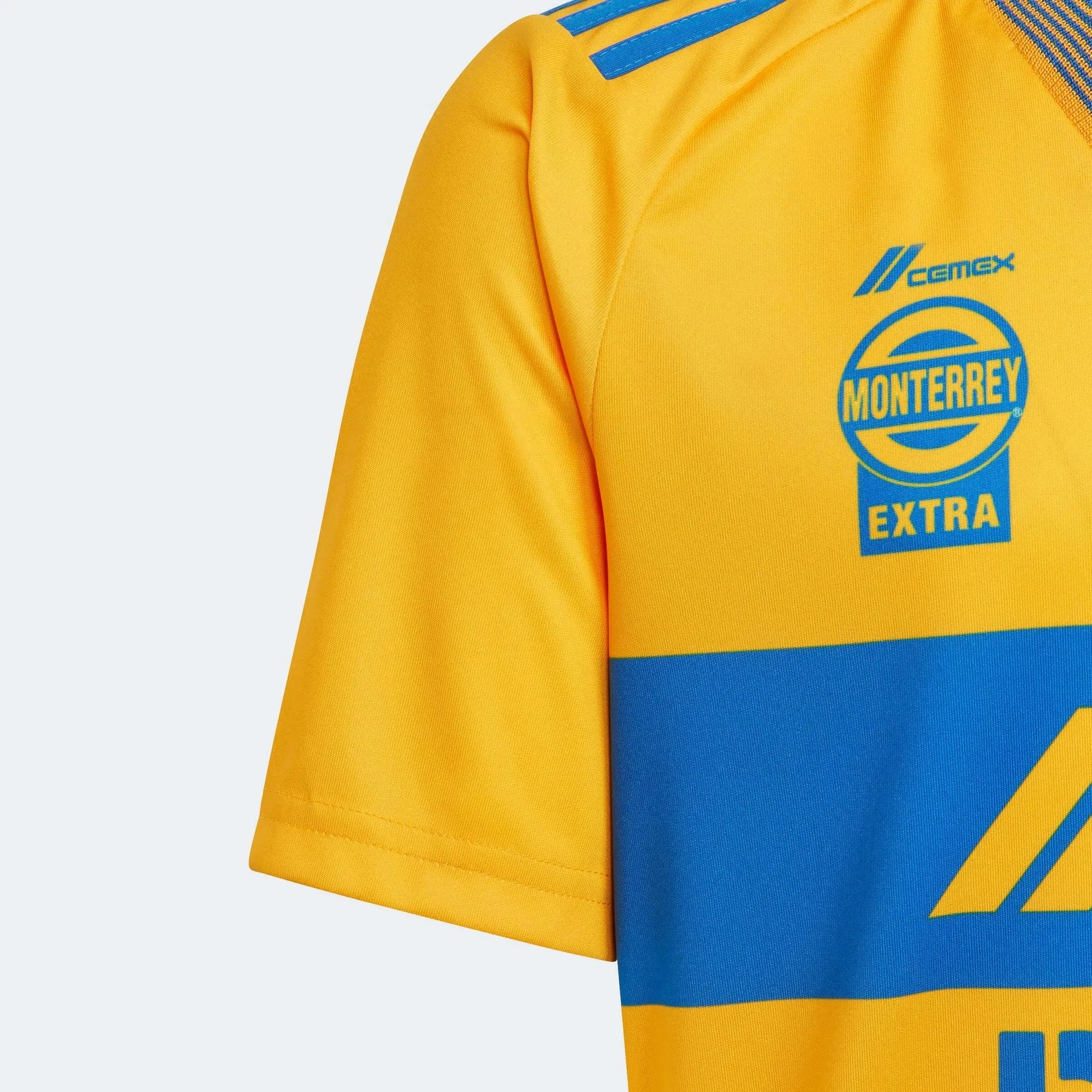 adidas 2023-24 Tigers Youth Stadium Home Jersey (Detail 2)