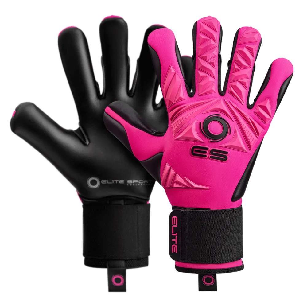 Elite Sport Revolution II Combi Pink Goalkeeper Gloves (Pair)