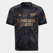 adidas 22-23 Arsenal Youth Away Jersey - Black (Front)