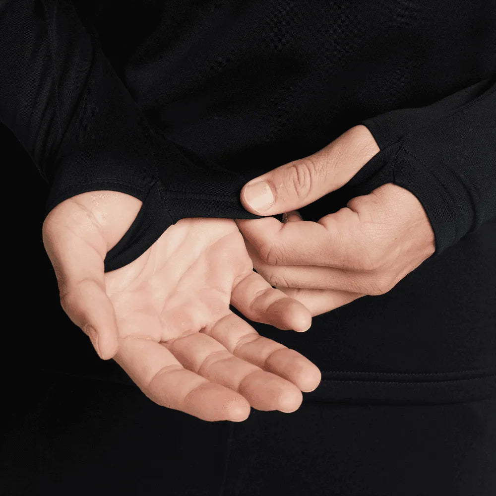 Nike Dri-Fit Academy Football Drill Long Sleeve Top - Dark-Smoke Grey (Detail 2)