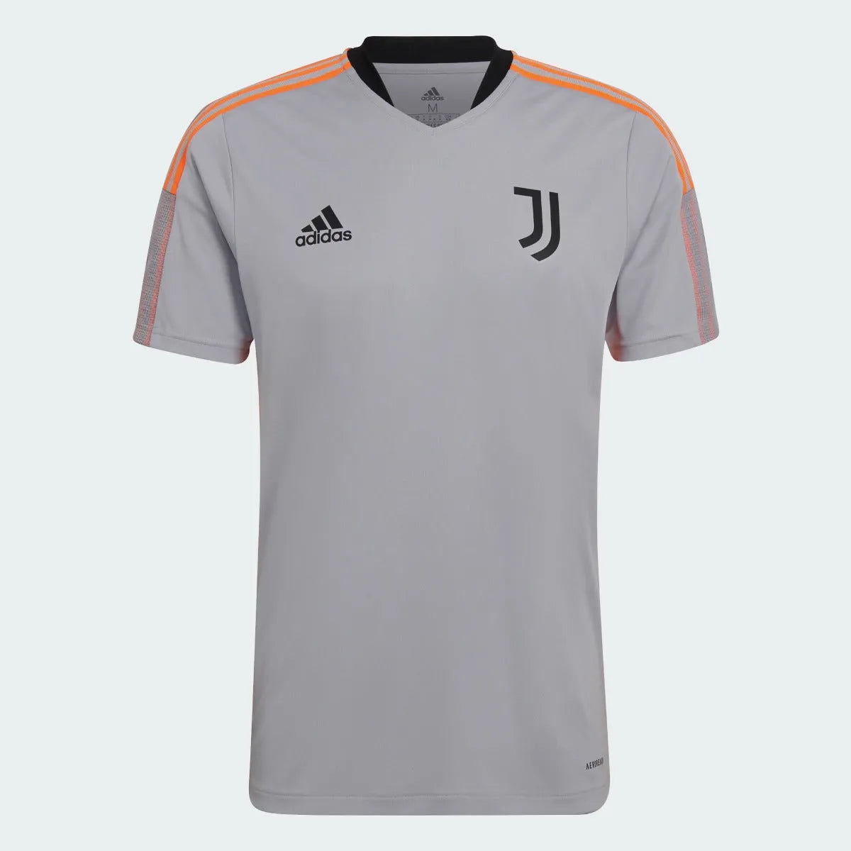 Adidas 2021-22 Juventus Training Jersey - Grey-Orange (Front)