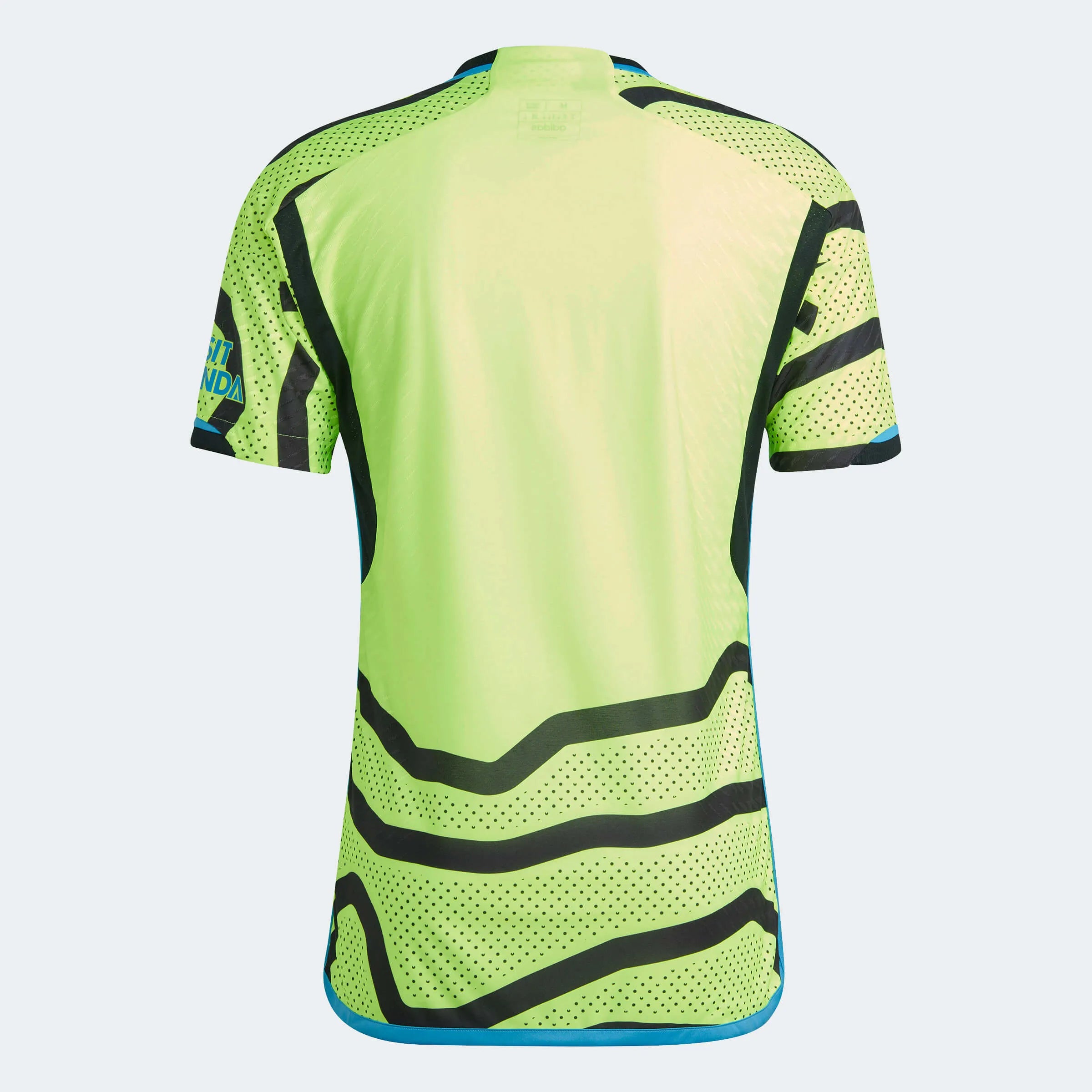 adidas 2023-24 Arsenal Men's Authentic Away Jersey (Back)