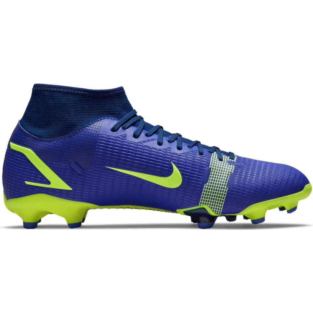 Nike Superfly 8 Academy FG-MG - Sapphire-Volt (Side 2)