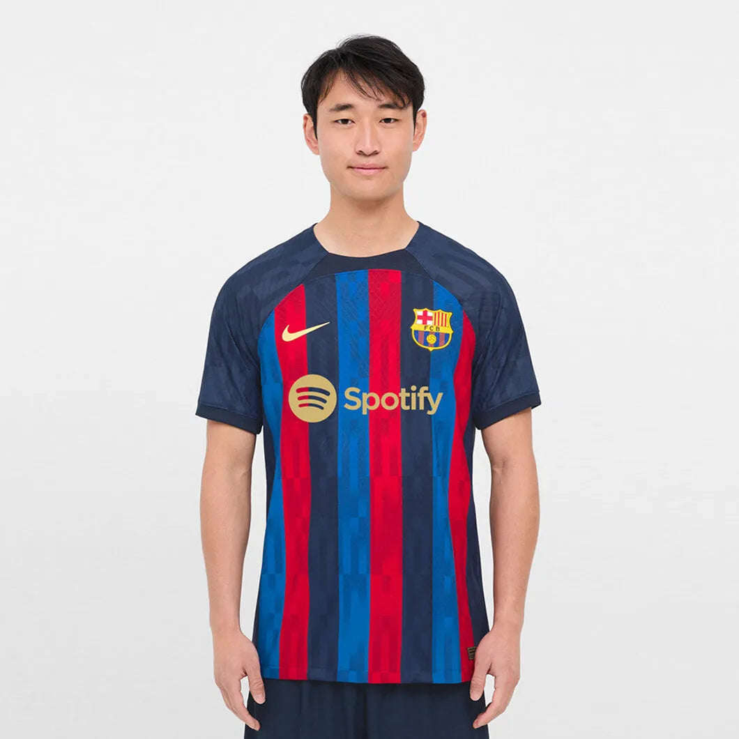 Nike 2022-23 FC Barcelona Authentic Home Soccer Jersey - Obsidian