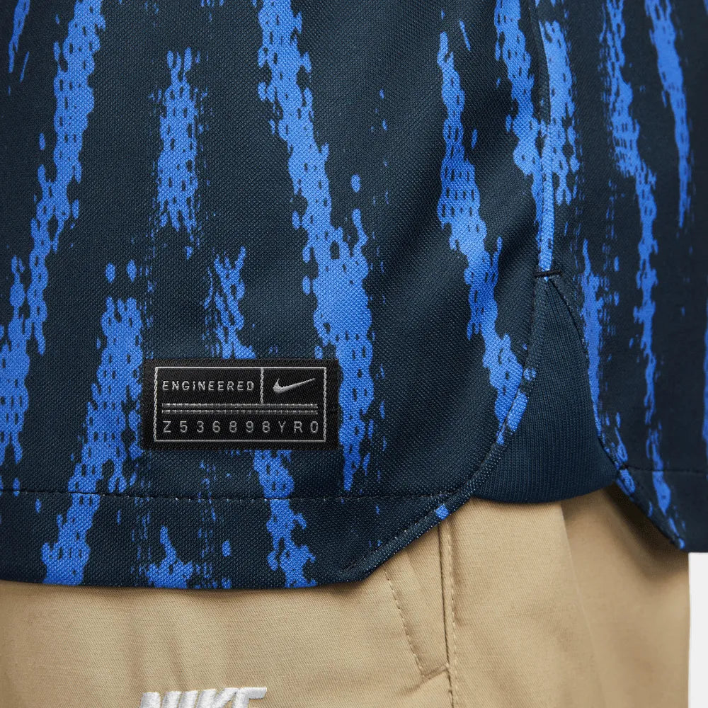 Nike 2022-23 Club America Away Jersey - Armory Navy-Lemon (Detail 5)