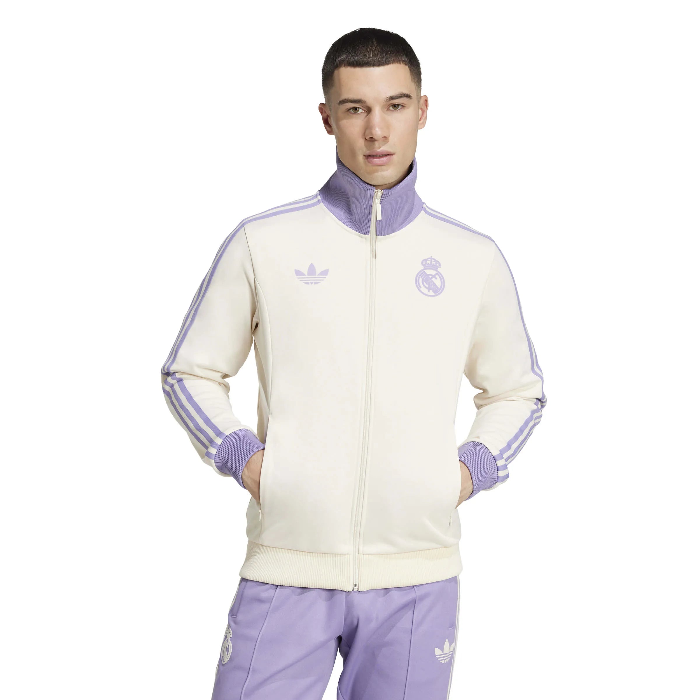 adidas 2024-25 Real Madrid Men's Originals Track Top (Model - Front)
