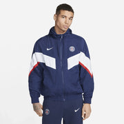 Nike 2022-23 PSG Strike Woven Anthem Jacket - Midnight Navy-White (Model - Front)