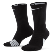 Nike Elite Crew Socks Black (Pair - Lateral)
