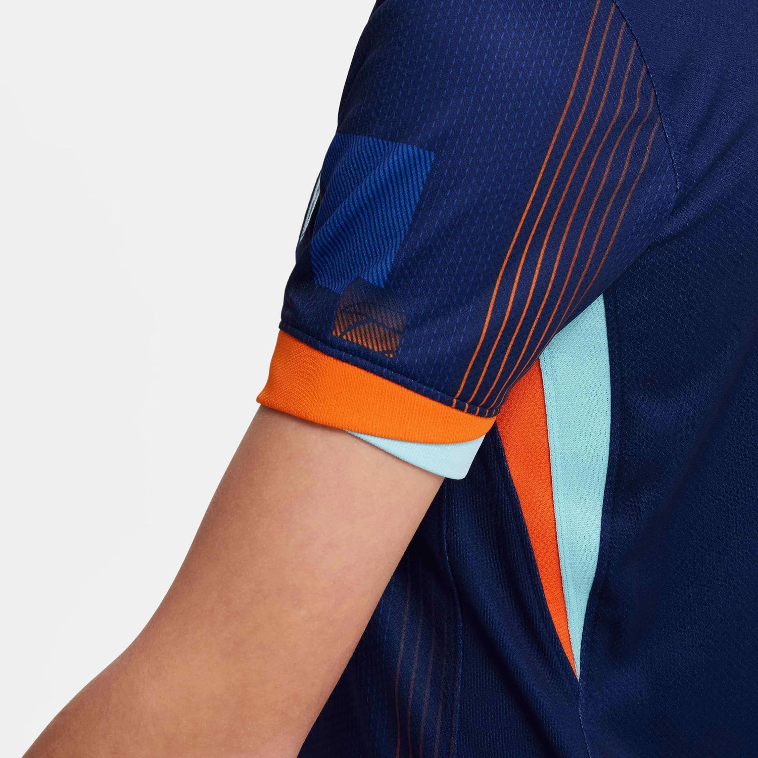 Nike 2024-25 Netherlands Youth Stadium Away Jersey (Detail 2)
