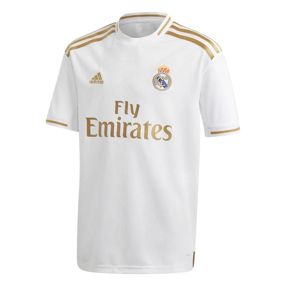 adidas 2019-20 Real Madrid YOUTH Home Jersey - White