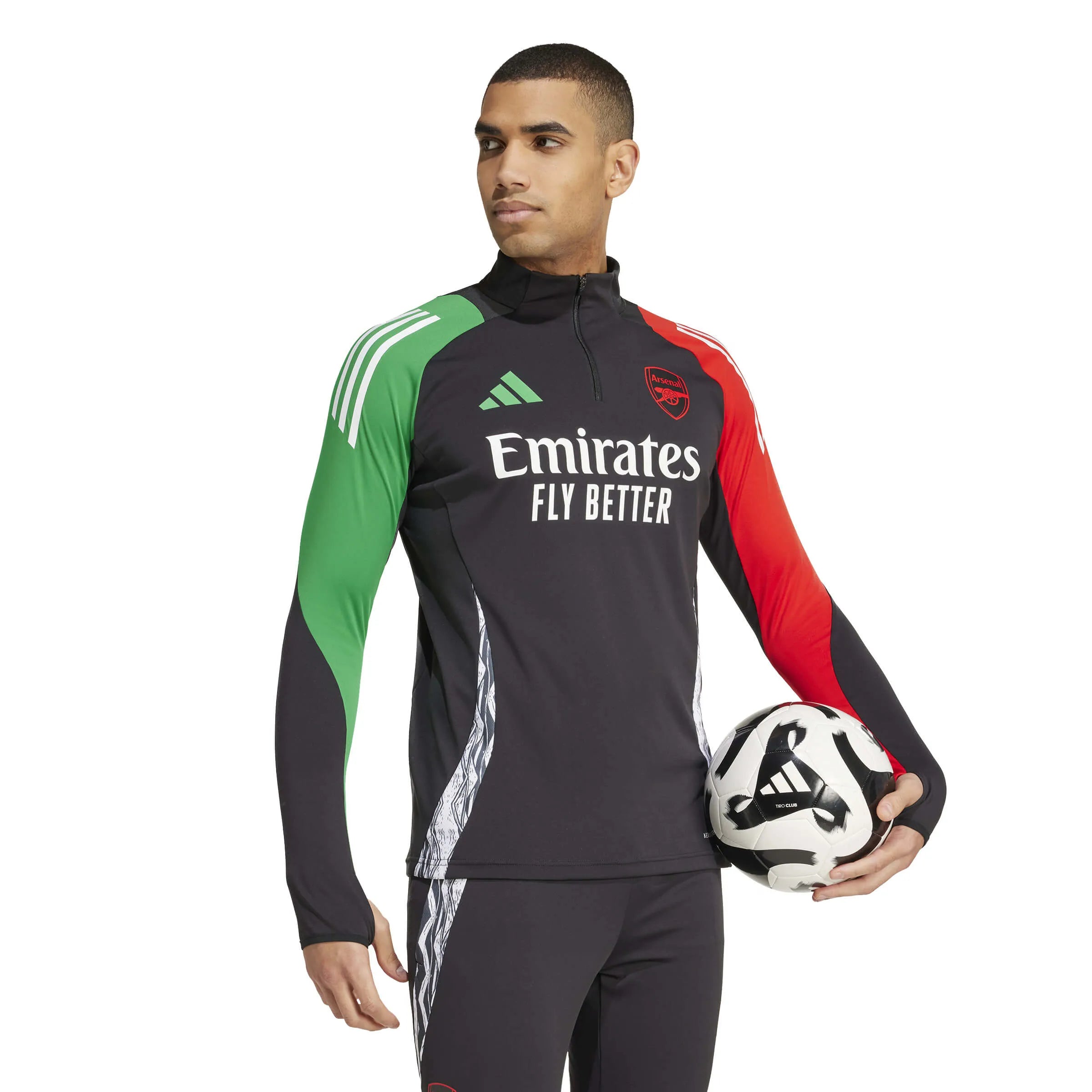 adidas 2024-25 Arsenal Men's EU Training Top (Model - Side)