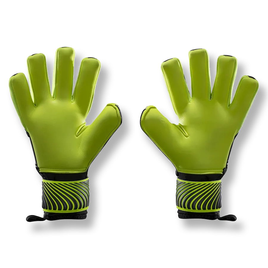 Storelli Silencer Sly Glove with Spine - Black-Yellow (Pair- Inner)