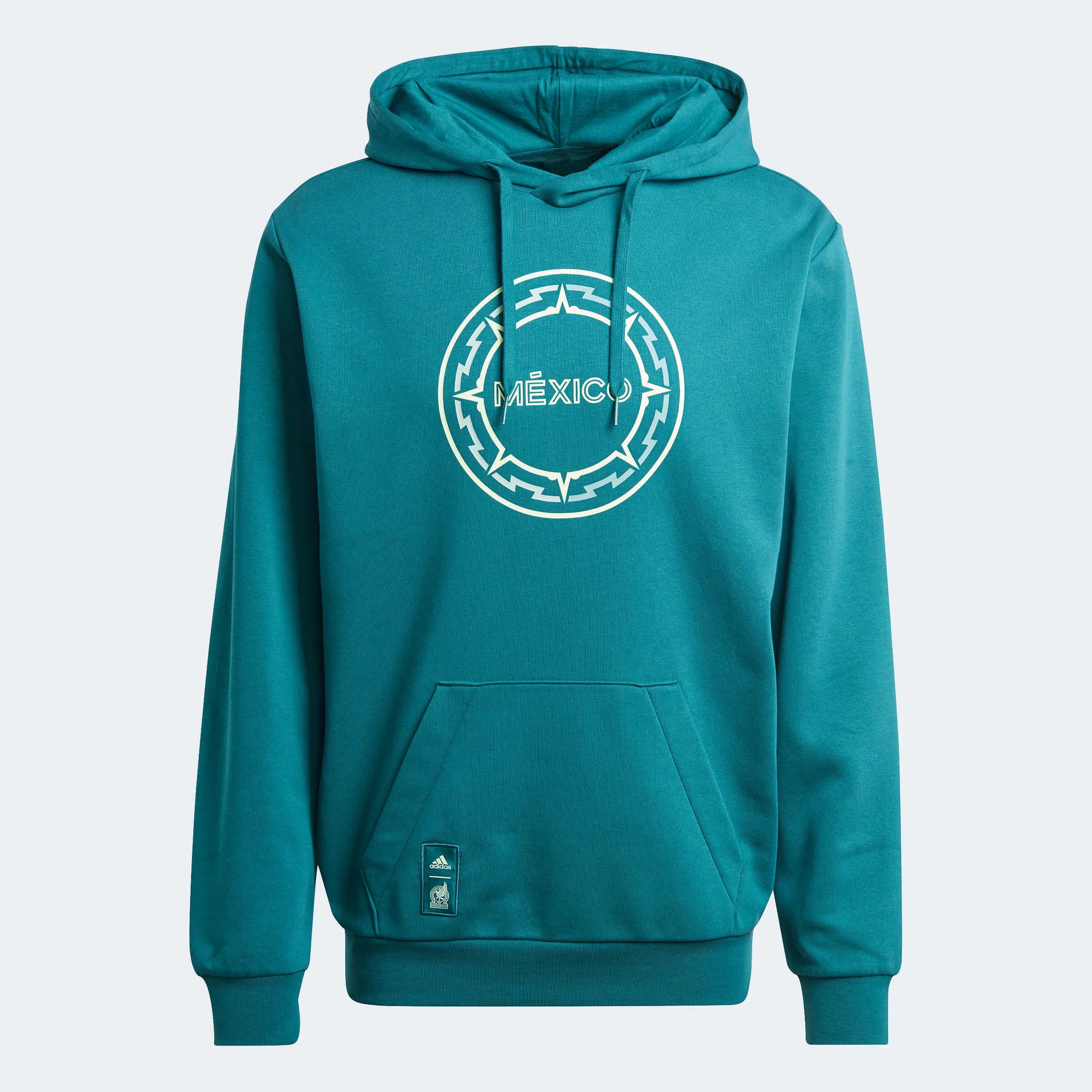 adidas 2023-24 Mexico Men's FMF DNA Hoodie (Front)