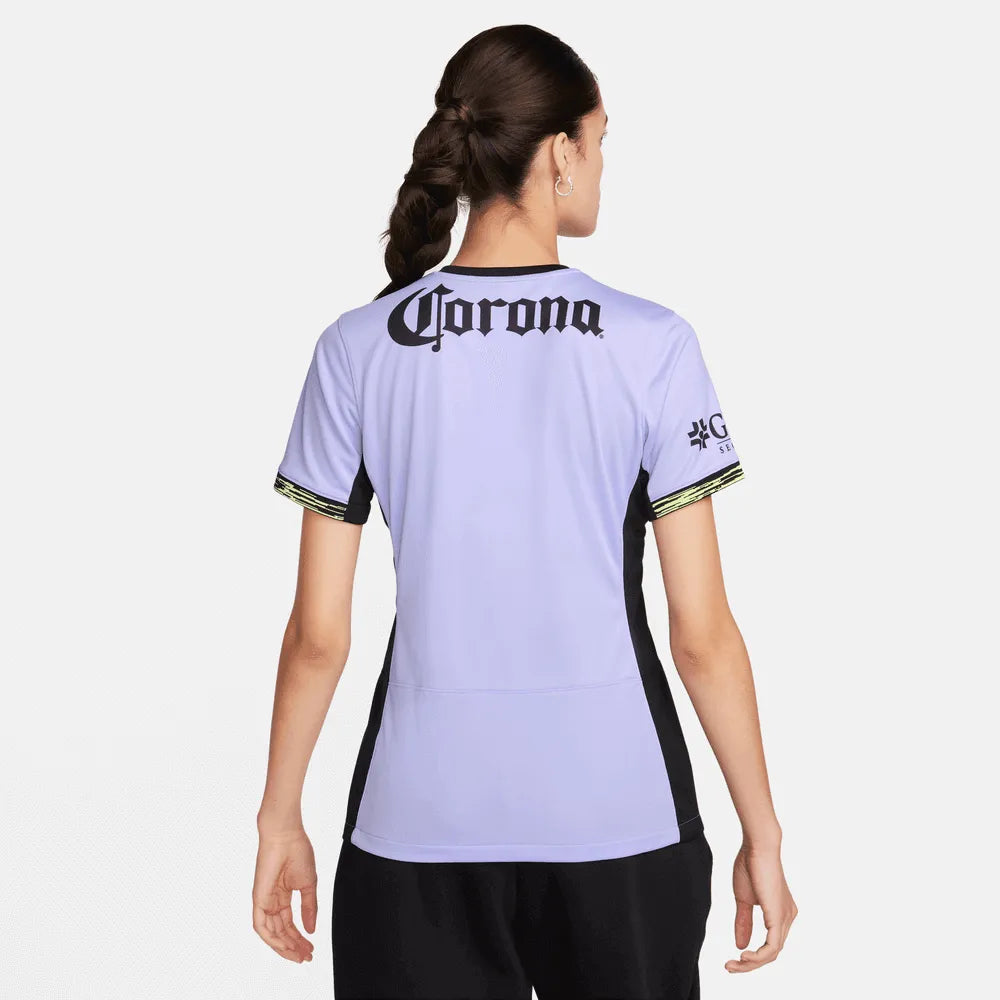 Nike 2023-24 Club America Women's Stadium Third Jersey (Model - Back)
