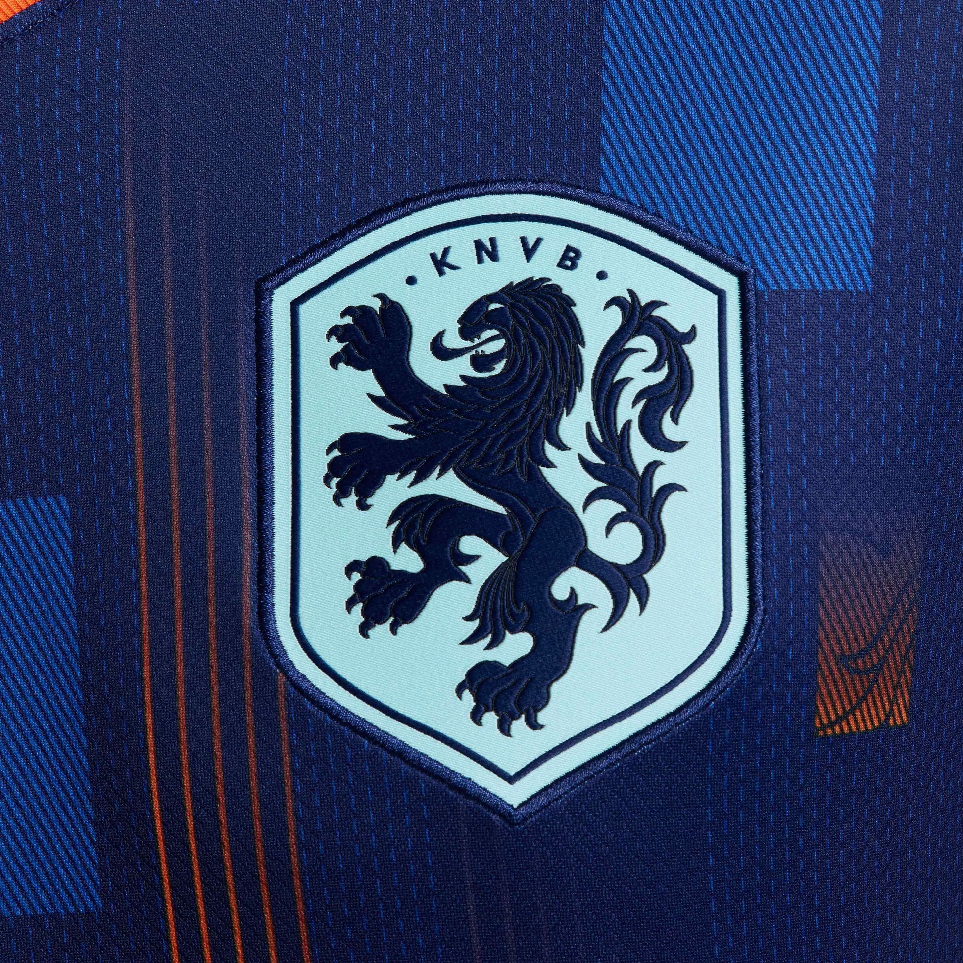 Nike 2024-25 Netherlands Men's Stadium Away Jersey (Detail 3)