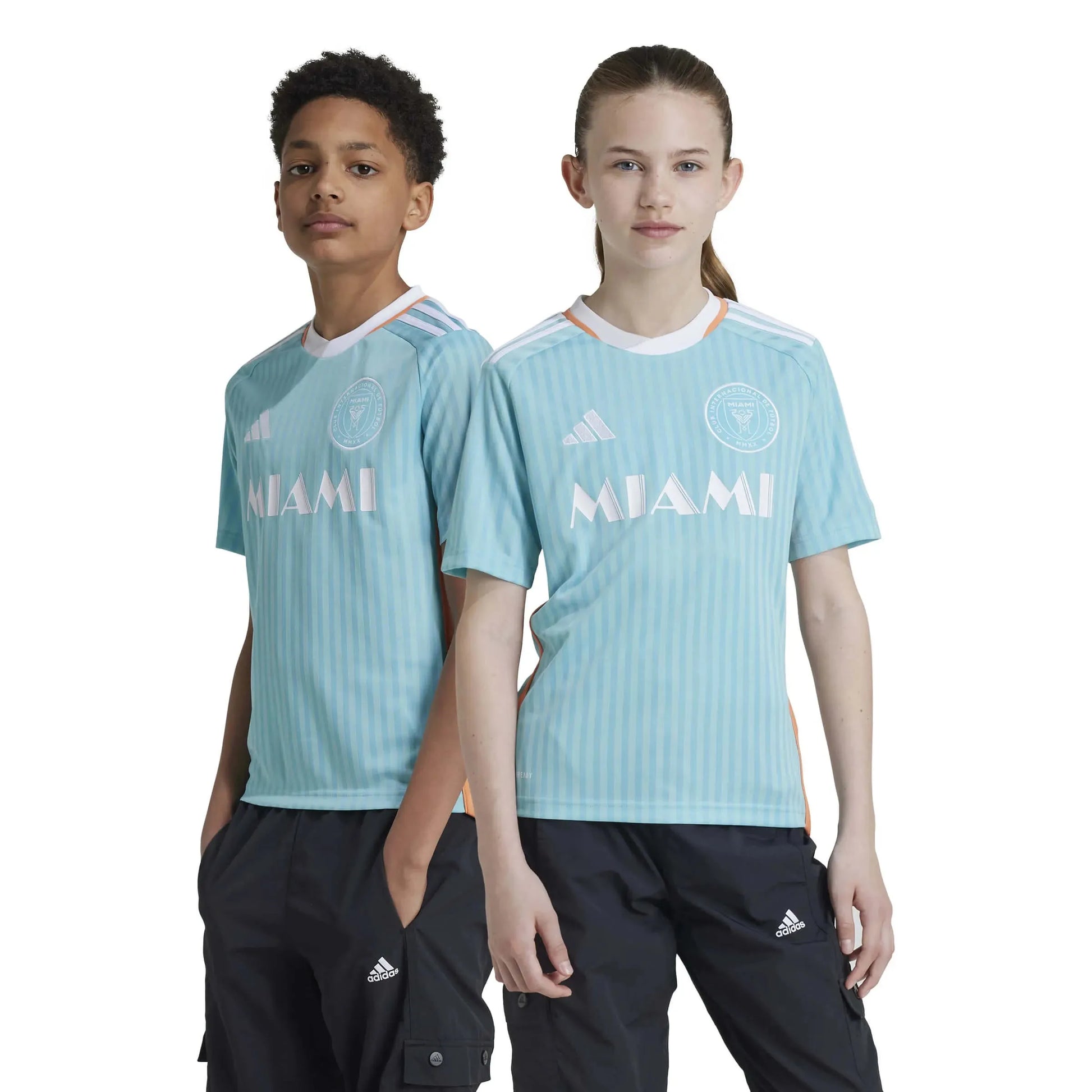 adidas 2024 Inter Miami Youth Messi #10 Stadium Third Jersey (Models - Front)