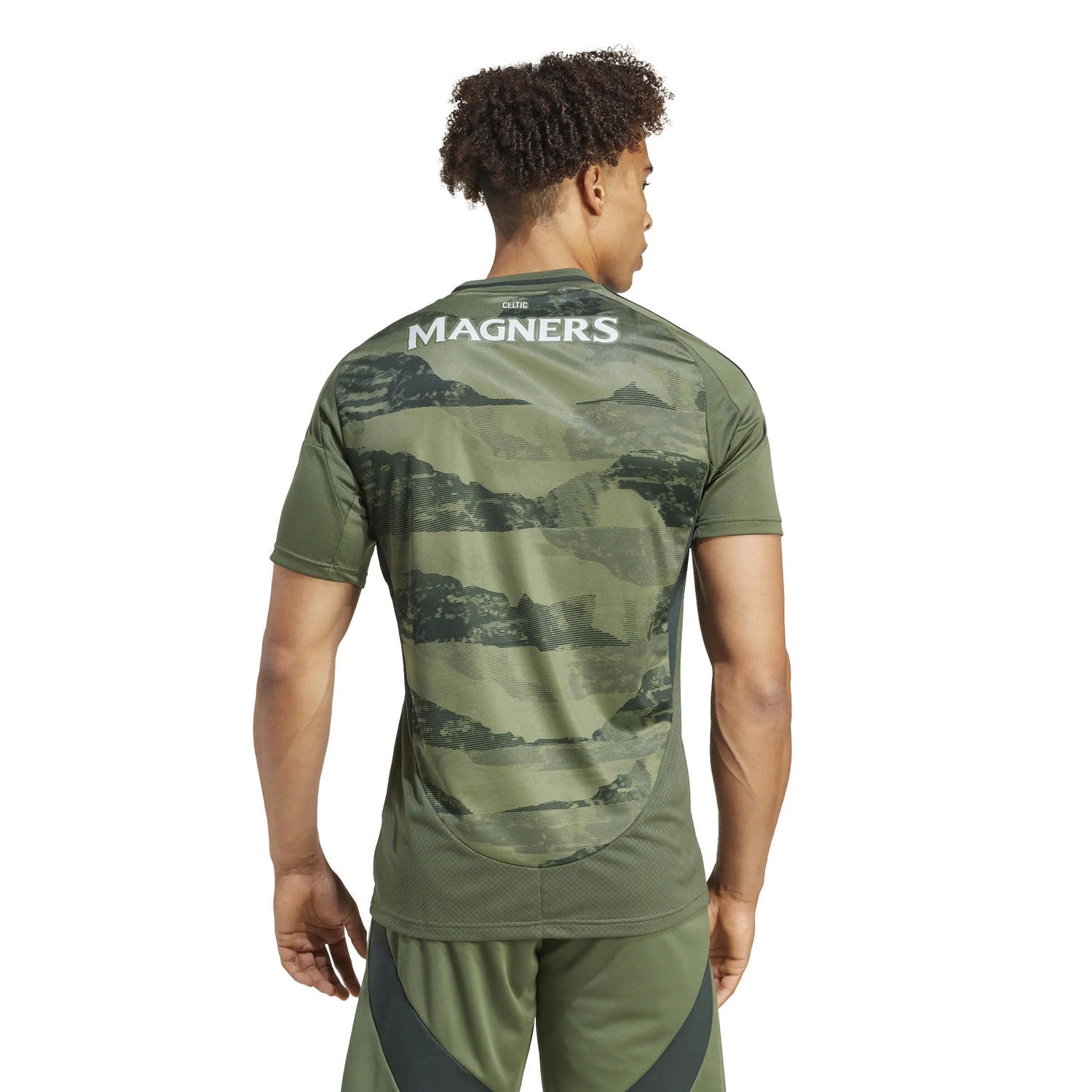 adidas 2024-25 Celtic Men's Stadium Third Jersey (Model - Back)