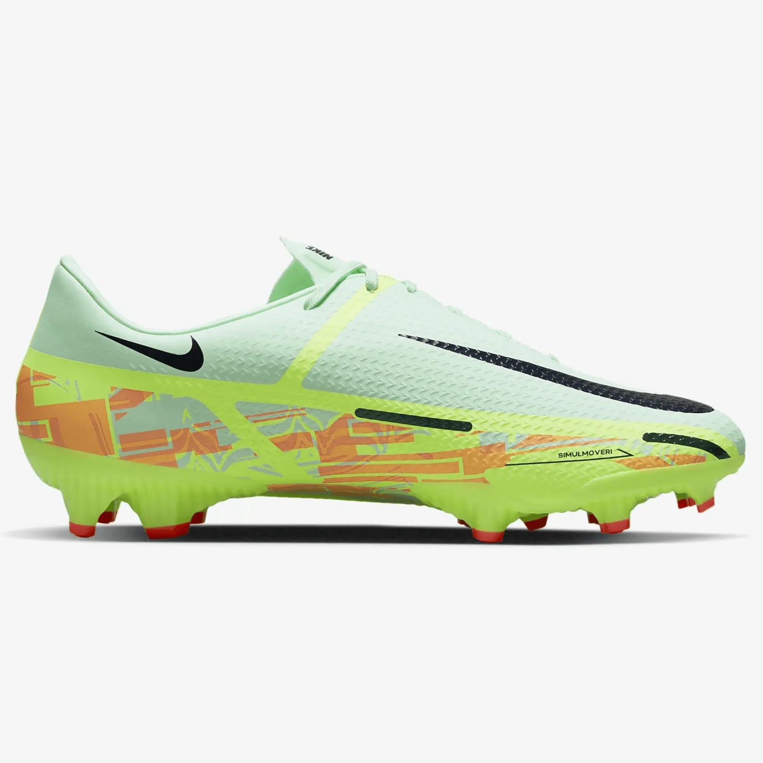 Nike Phantom GT2 Academy FG-MG - Mint-Blackened Blue (Side 2)