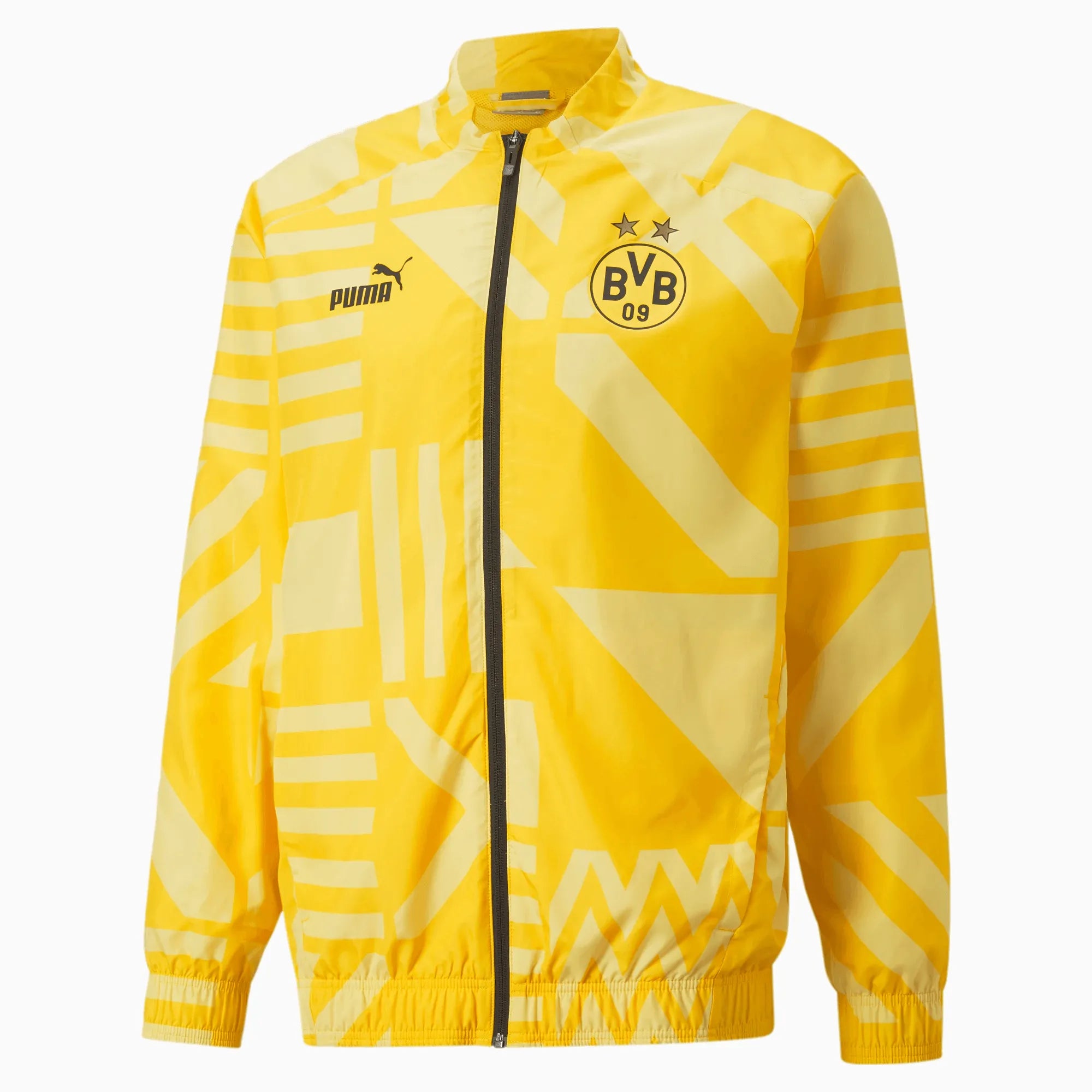 Puma 2022/23 Borussia Dortmund Prematch Jacket (Front)