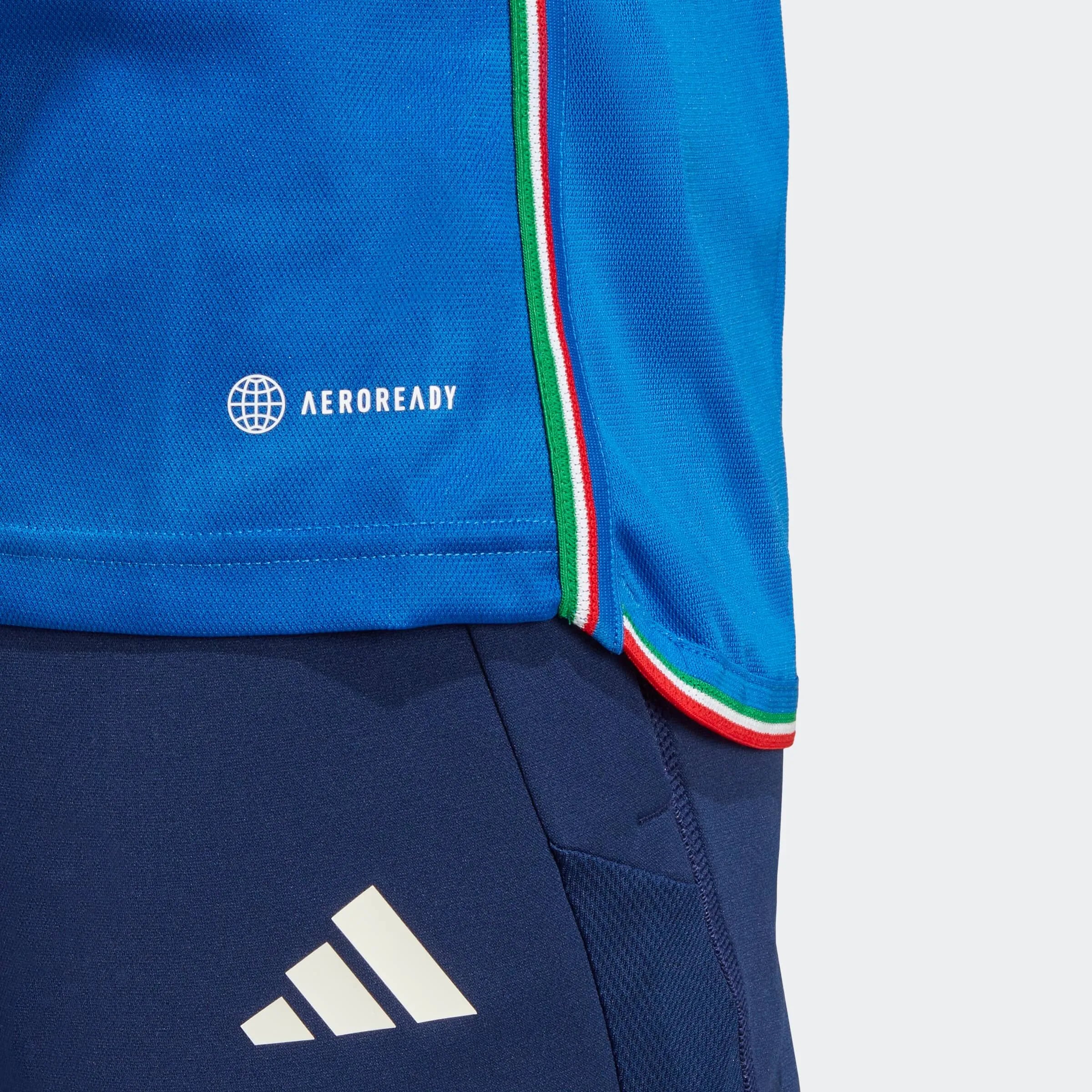 adidas 2023 Italy Women's Home Jersey - Blue (Detail 3)