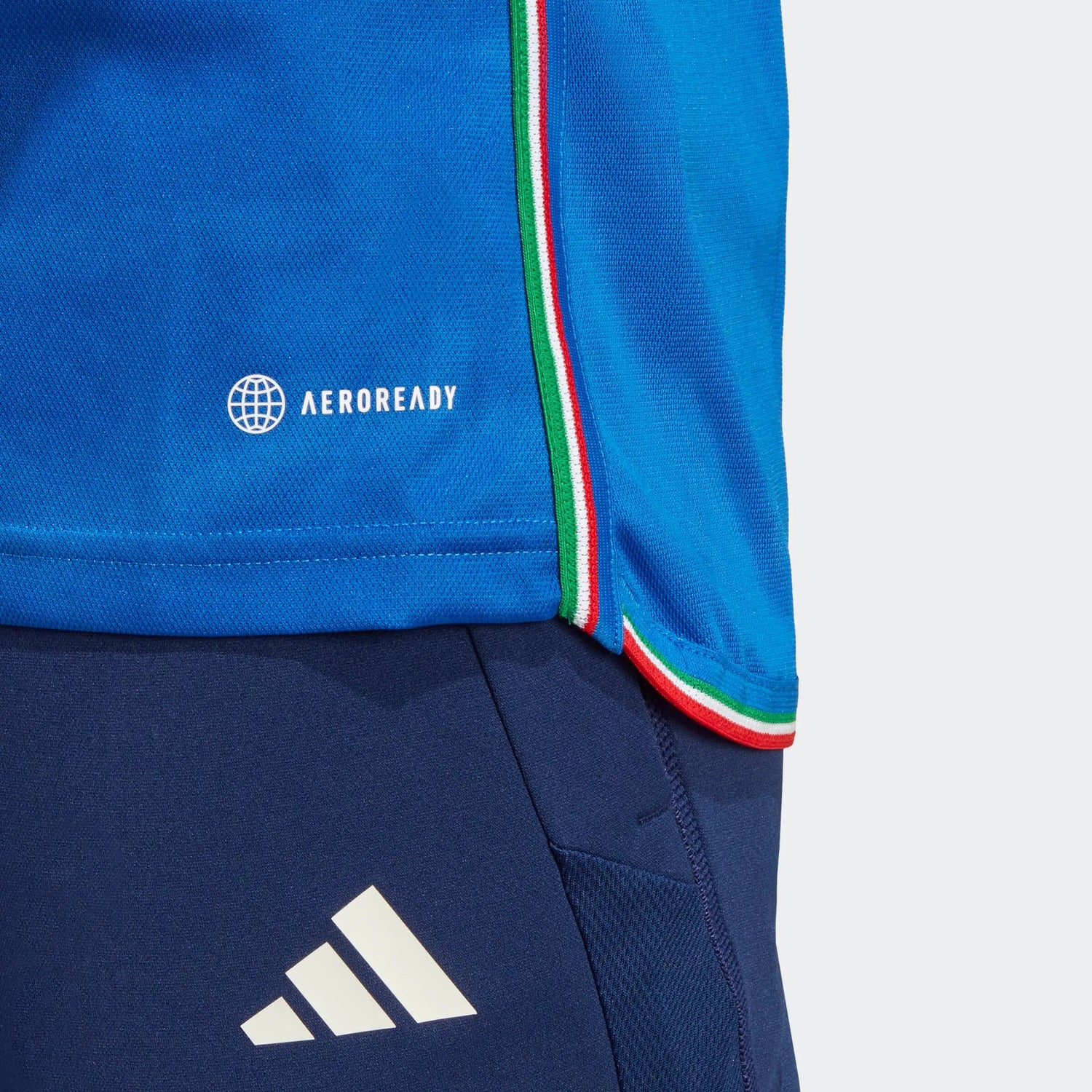 adidas 2023 Italy Women's Home Jersey - Blue (Detail 3)