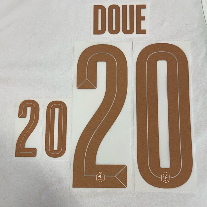 France 2026- Away DOUE #20 Official Name Set – ProSoccer