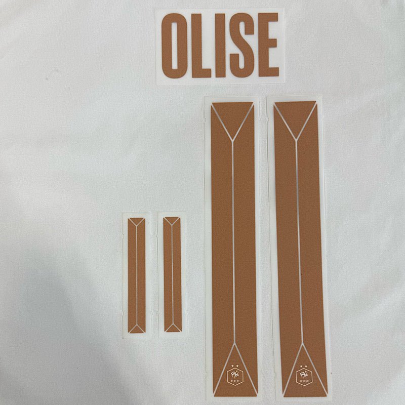 France 2026- Away OLISE #11 Official Name Set – ProSoccer