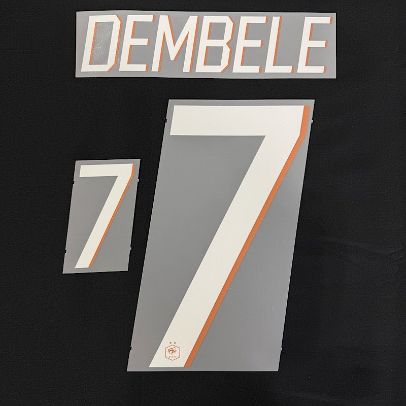 France 2026- Home DEMBELE #7 Official Name Set – ProSoccer