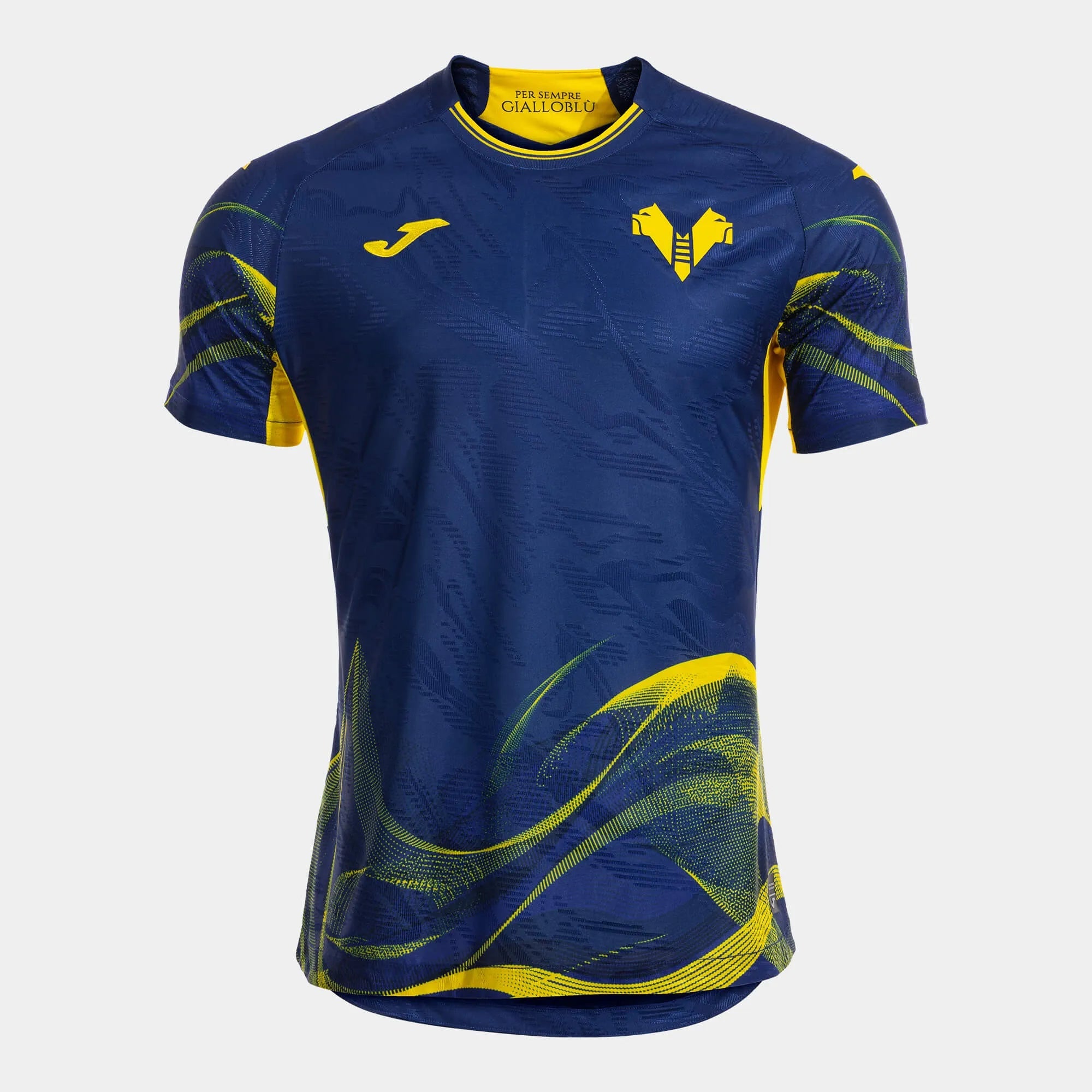 サッカーユニフォーム Verona W Joma 2025-26 Hellas Verona Men's Stadium Home Soccer Jersey