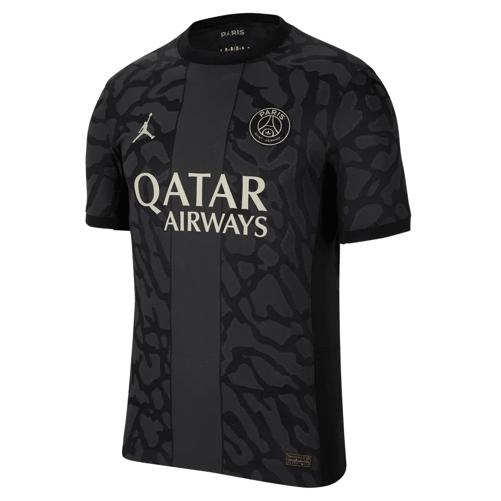 Jordan 2023-24 PSG Men's Authentic Third Soccer Jersey – ProSoccer Jordan 2023-24 PSG Men's Authentic Third Soccer Jersey – ProSoccer