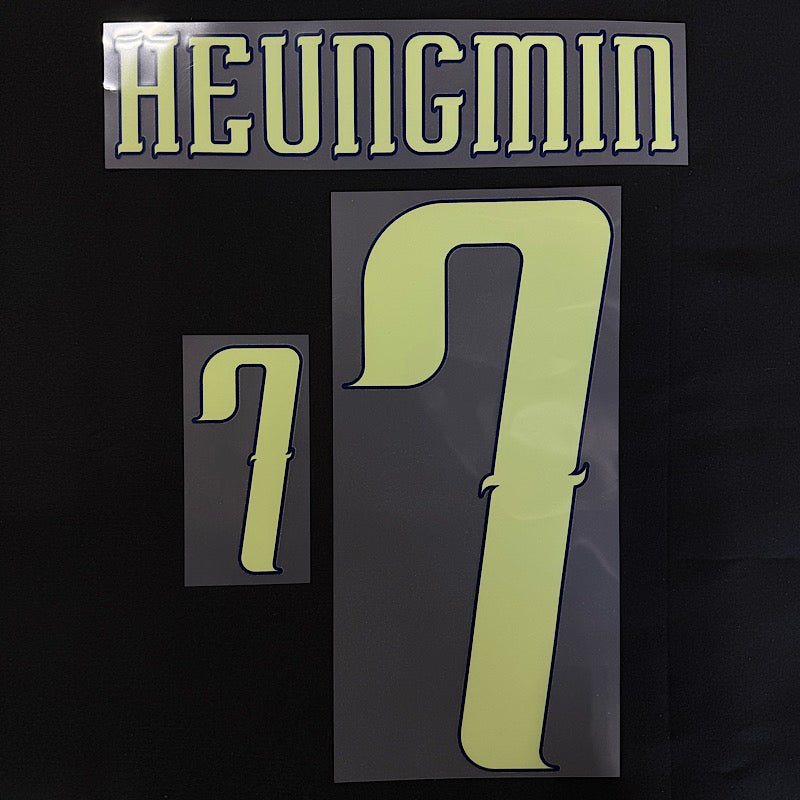 Korea 2026 Away HEUNGMIN #7 Official Name Set – ProSoccer