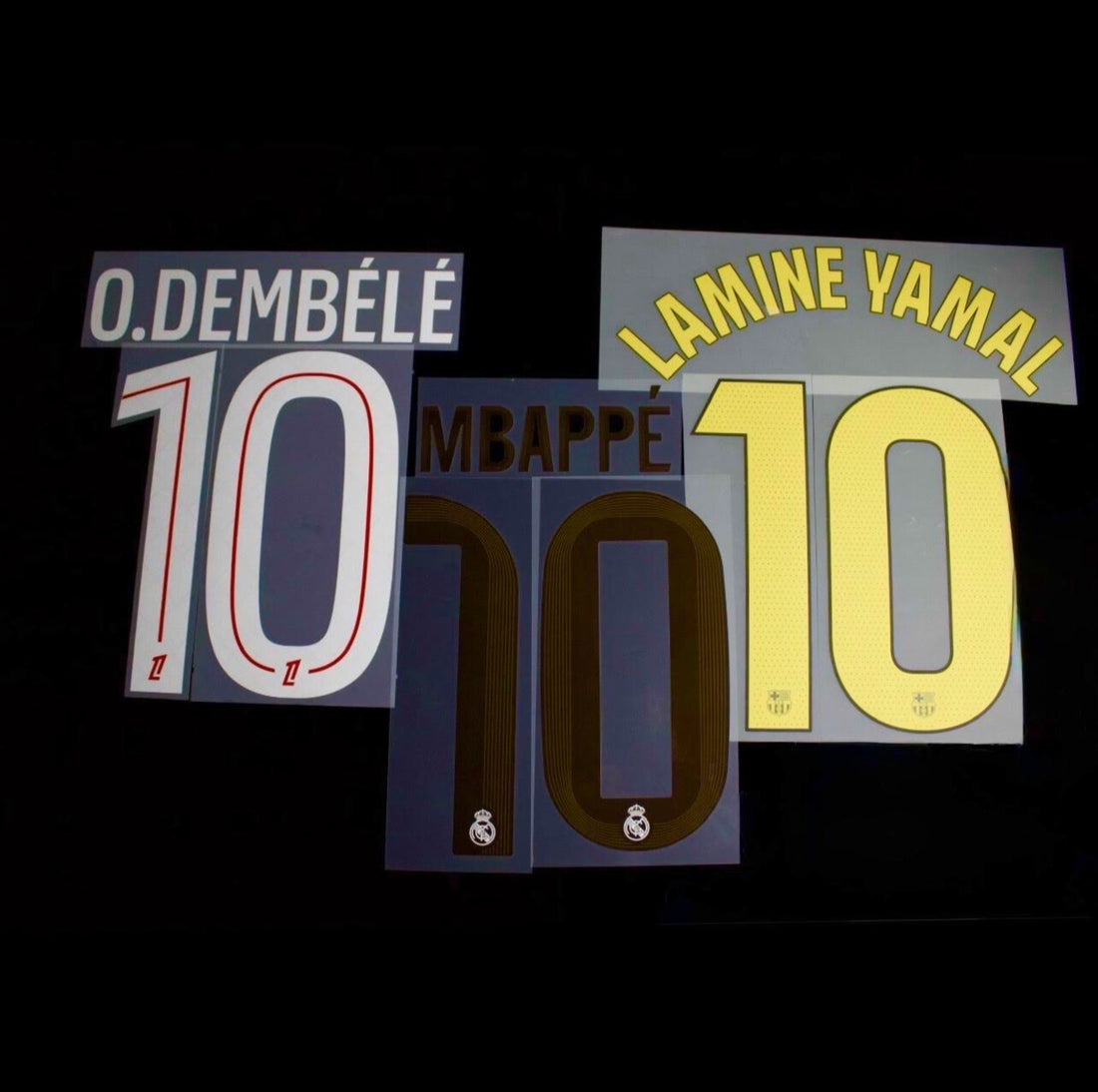 Name & Number Sets
