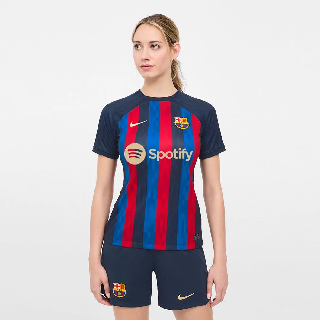 Nike 2022-23 FC Barcelona Women's Stadium Home Soccer Jersey