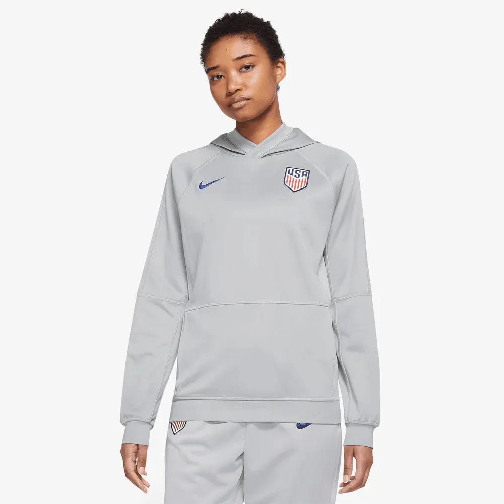 Nike 2022-23 USA Women's Travel Soccer Hoodie - Grey – ProSoccer