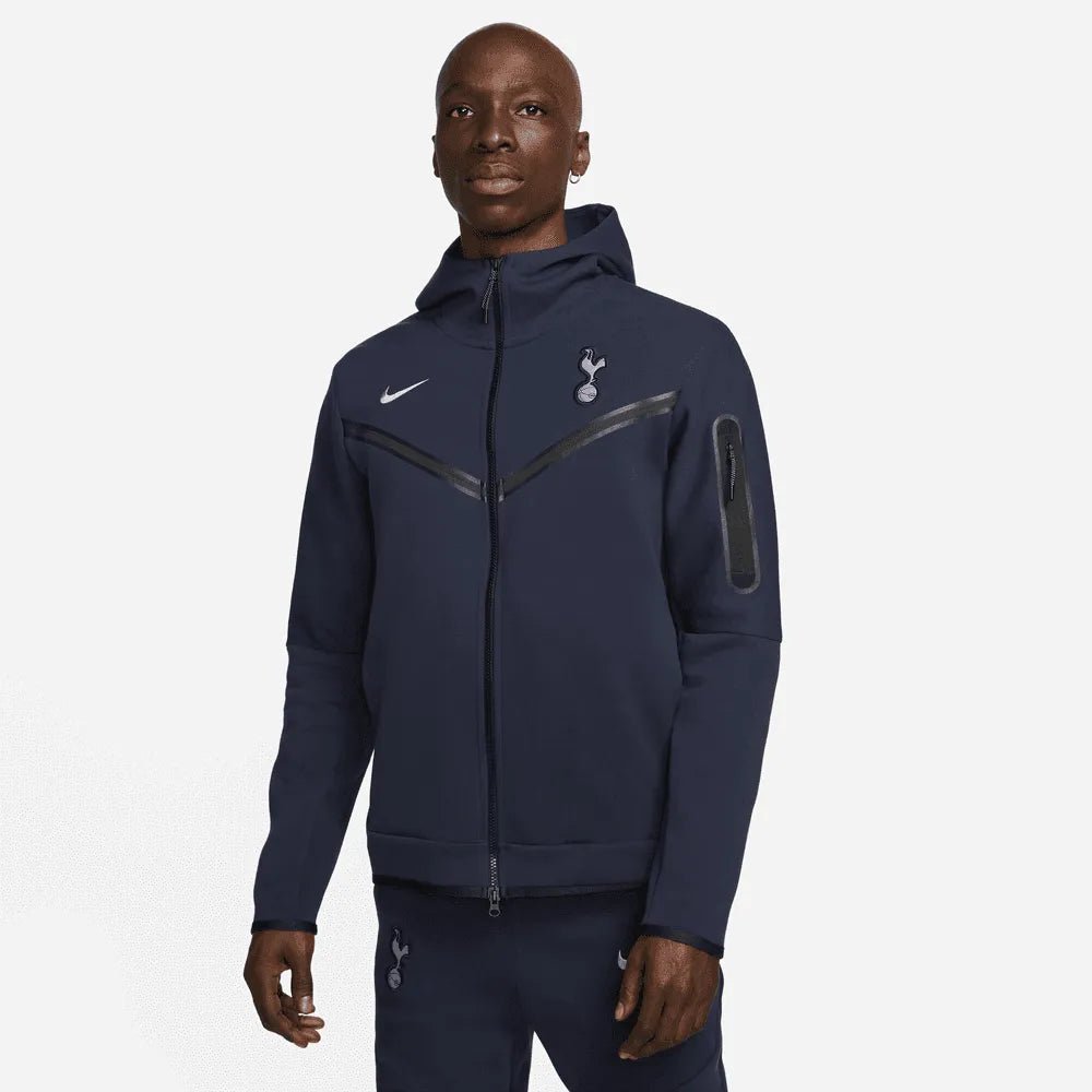 Nike 2023-24 Tottenham Tech Fleece Hooded jacket- Navy – ProSoccer