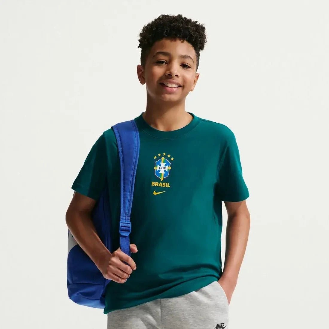 Nike 2026-27 Brazil Youth Crest Tee
