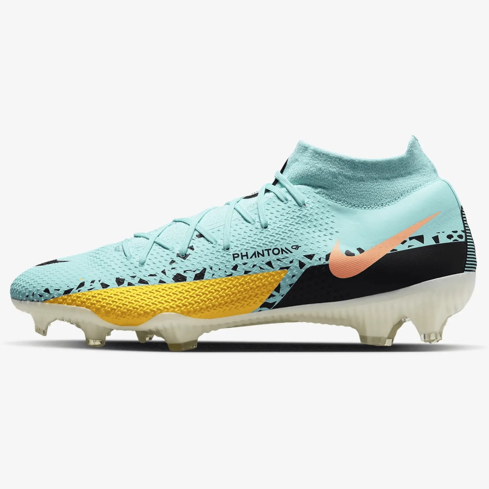 Nike Phantom GT2 Pro DF FG - Glacier Ice-Black Soccer Cleats