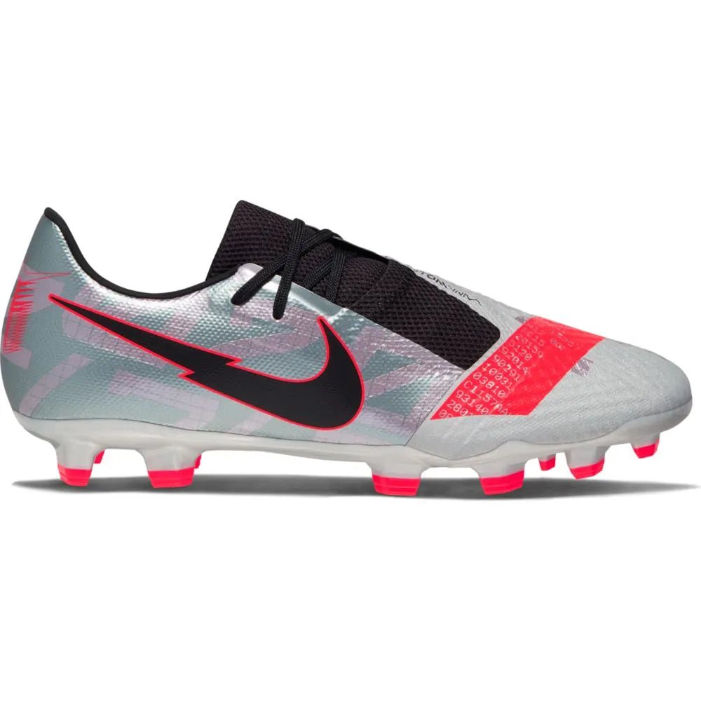 Nike Phantom Venom Academy FG - Grey-Red Soccer Cleats – ProSoccer