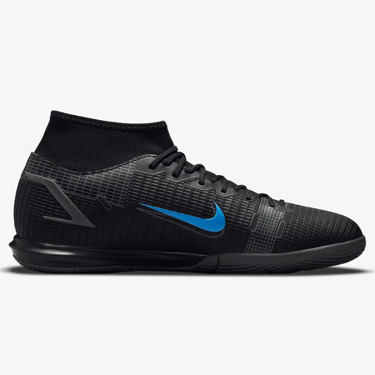 Nike Superfly 8 Academy Indoor Soccer Shoes IC - Black-Blue 