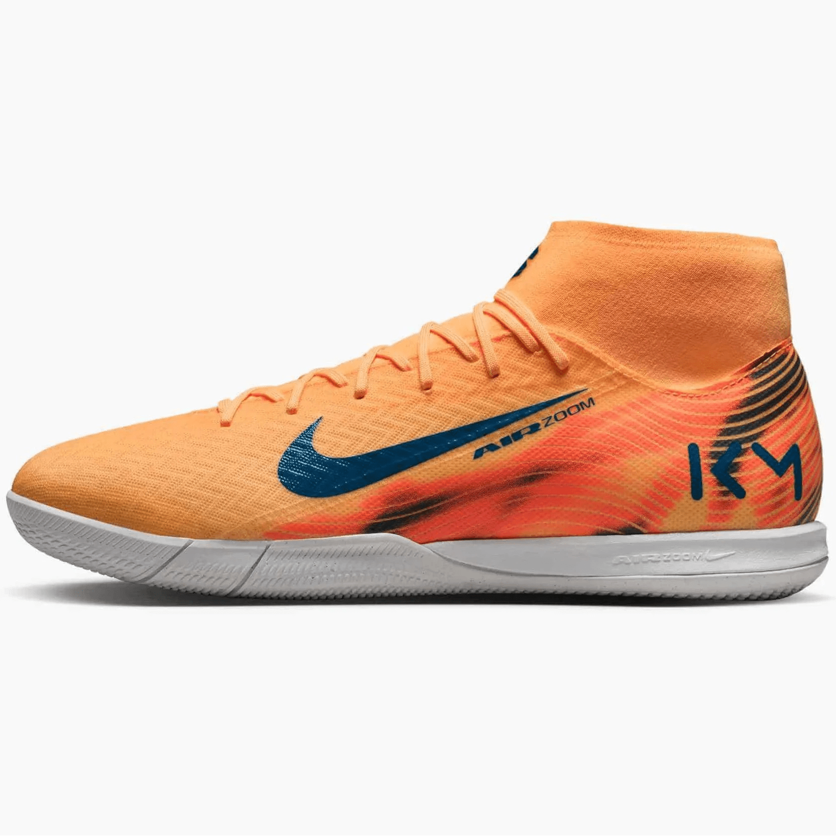 Nike Zoom サッカーシューズ オレンジ　SG Nike Zoom Superfly 10 Academy KM Indoor Soccer Shoes - Mbappe PE