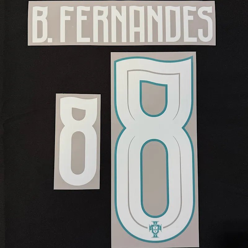 Portugal 2026- Home B.FERNANDES #8 Official Name Set – ProSoccer