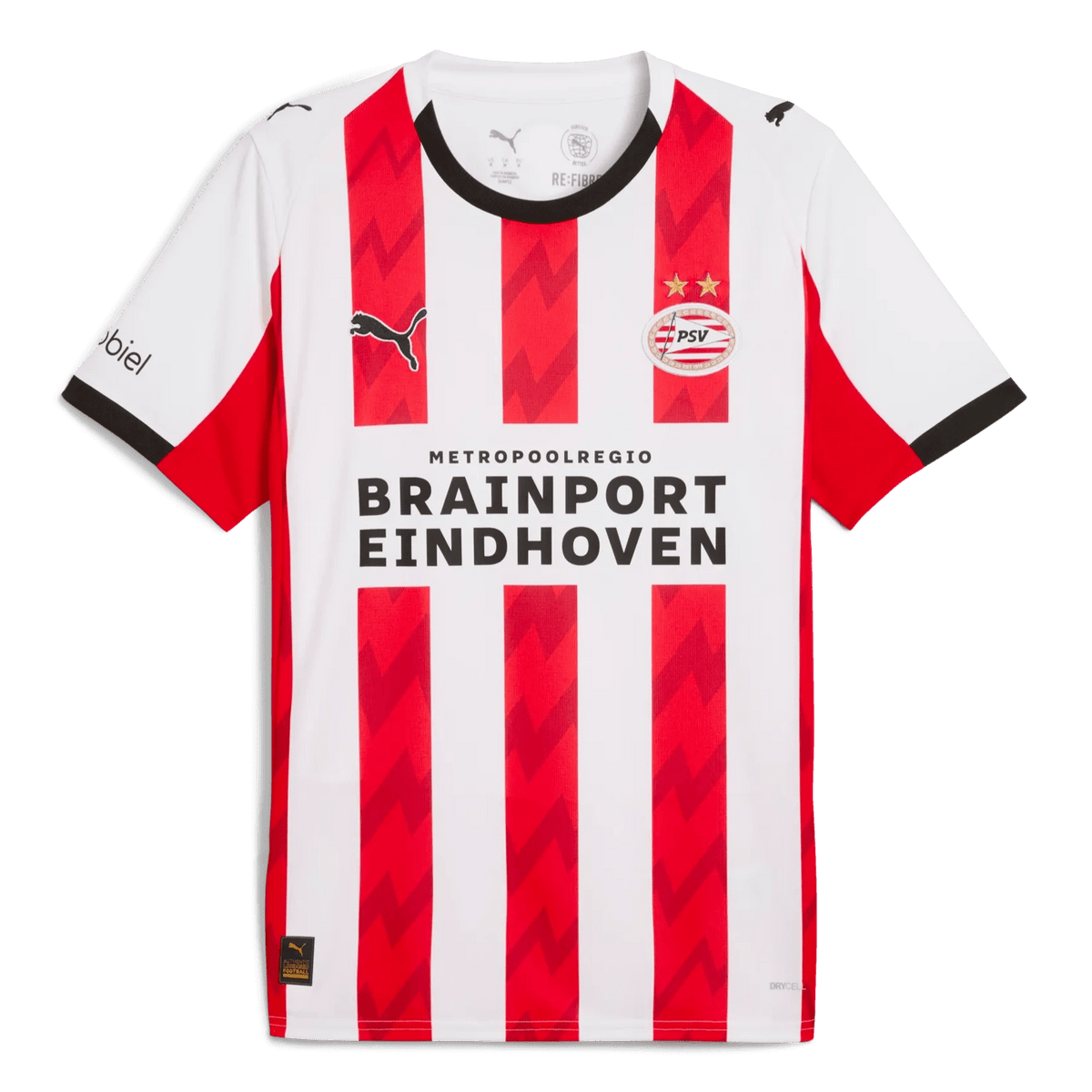 Puma 2025-26 PSV Men's Stadium Home Soccer Jersey