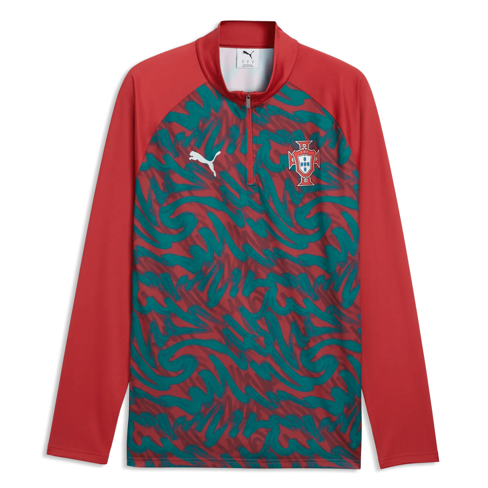 Puma 2026 Portugal Men's 1/4 Zip Pre-Match Top – ProSoccer