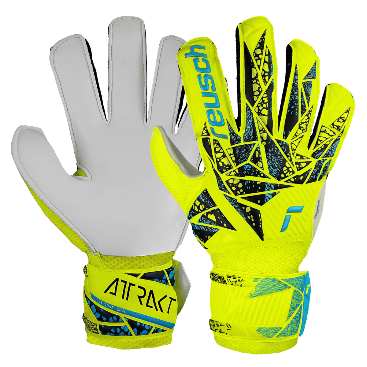 Reusch JR Attrakt Solid Goalkeeper Gloves