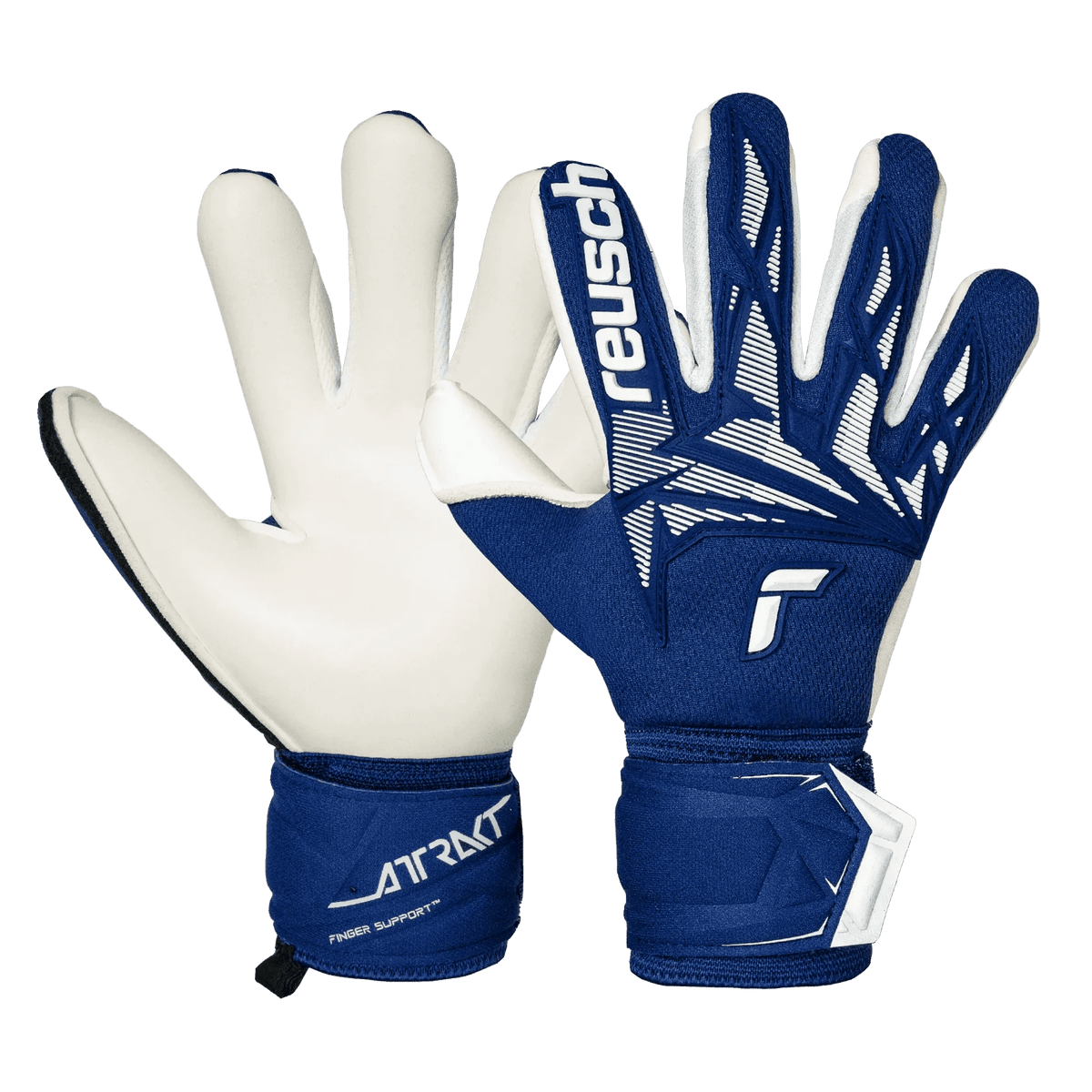 Reusch Junior Attrakt Freegel Gold X Finger Support Goalkeeper Gloves